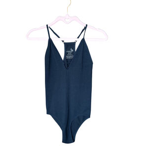 Intimately Free People Size Extra Small Black Bodysuit